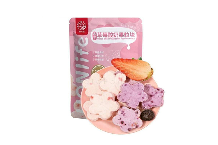 HONLIFE FREEZE DRIED STRAWBERRY YOGHURT CUBES 20G